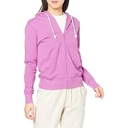 【ポイント52%還元】Champion(チャンピオン) ジップフーデッドスウェットシャツ レディース ラズベリー Sサイズ
