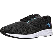 【ポイント37%還元】MIZUNO(ミズノ) カジュアルウォーキングシューズ ユニセックス ブラック/レインボー 22.5 cm 3E