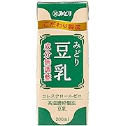 【50%OFF】九州乳業 みどり豆乳 成分無調整 200ml×24本
