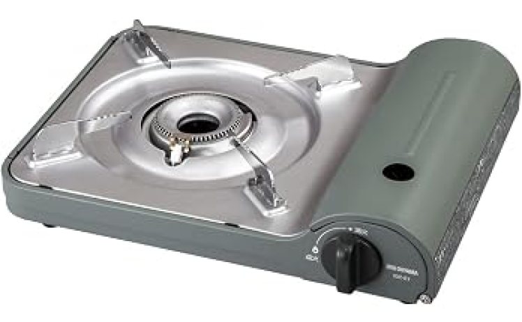 【2,490円】アイリスオーヤマ カセットコンロ アルミニウム IGC-E1