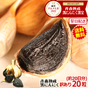 【50%OFF】訳あり 青森県産 熟成黒にんにく 20粒(20日分)