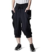【ポイント38%還元】PUMA(プーマ) ロングパンツSTUDIO 3/4 レディース ブラック Sサイズ
