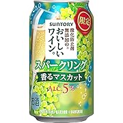 酸化防止剤無添加のおいしいワイン。スパークリング 香るマスカット [缶ワイン スパークリングワイン 350ml×24本]