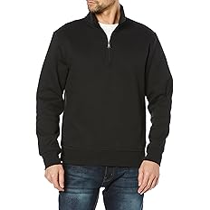 【スマイルSale】【67%OFF】【751円】 Amazon Essentials メンズ クォータージップ フリース スウェットシャツ