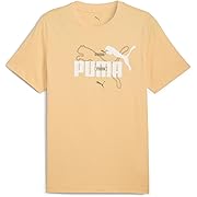 【ポイント14%還元】PUMA(プーマ) ESS LOGO LAB SS サマー Tシャツメンズ オールモスト アプリコット XLサイズ