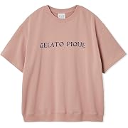 【ポイント16%還元】gelato pique(ジェラート ピケ)裏毛プルオーバー UNISEX ピンク M-Lサイズ