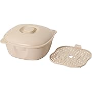 【ポイント31%還元】パール金属 電子レンジ調理器 レンジでつくる ラーメン 焼きそば鍋 日本製 電子レンジ専用 ベージュ 1.4L