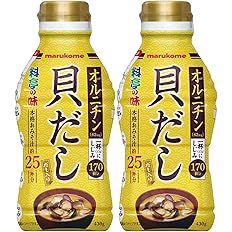 【56%OFF】【651円】 マルコメ 貝だし 液みそ 本格お味噌汁 約25杯分 430g×2本