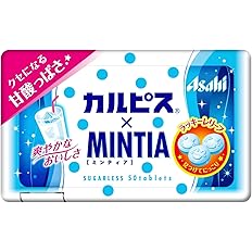 【プライムデー】【42%OFF】【816円（定期便734円）】 アサヒグループ食品 カルピス×ミンティア 50粒×10個