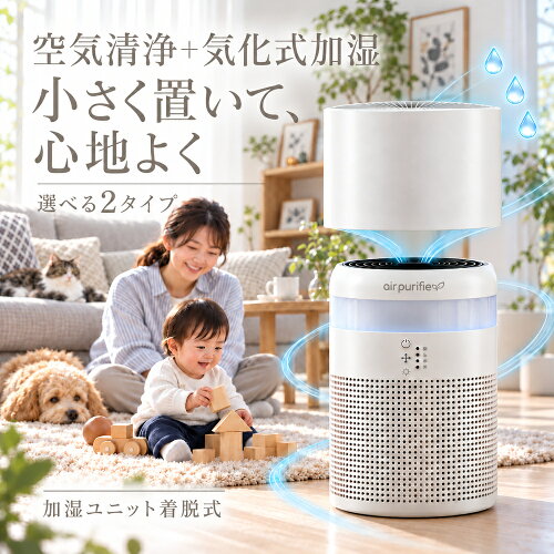 【55%OFF+40%OFF】【3,708円】 demi コンパクト 空気清浄機 【送料無料】