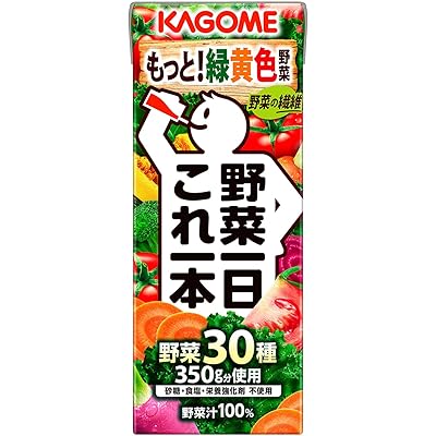 【5%OFF】【24時まで】カゴメ 野菜一日これ一本 200ml×24本 送料込1,425円(59.4円/本)