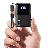 【49%OFF！】INIU 45W急速充電 10,000mAhモバイルバッテリー － ストラップ式 USB-Cケーブル付属モデルが2,039円
