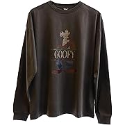 【ポイント11%還元】Disney(ディズニー) ピグメント ロングスリーブ SUMI BLACK XL Regularサイズ