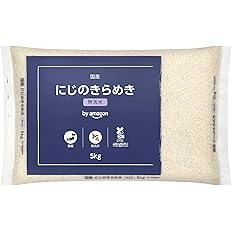 【アウトレット】【無洗米】【3,273円】 by Amazon 国産 にじのきらめき 無洗米 5kg