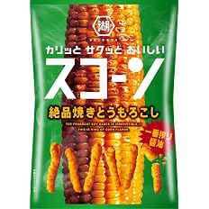 【40%OFF】【1,285円】 湖池屋 スコーン 絶品焼きとうもろこし 73g×12袋