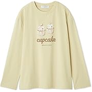 gelato pique(ジェラート ピケ)HOMMEスイーツベアプリントロンT メンズ イエロー Mサイズ