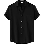 【74%OFF】【780円】 BVOME メンズ 無地 半袖シャツ