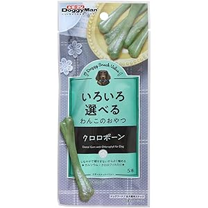 【50%OFF】【77円】 ドギーマン ドギースナックバリュー クロロボーン 5本