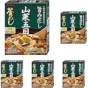 ヤマモリ 山菜五目 釜めしの素 210グラム x 5個