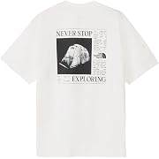 【ポイント49%還元】THE NORTH FACE(ザノースフェイス) ショートスリーブレイズオブドーンティー ユニセックス ホワイト XSサイズ