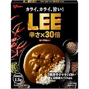 LEE(リー) ビーフカレー 辛さ×30倍 180g×10個