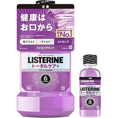 【15%OFF】薬用リステリン トータルケアプラス クリーンミント味 1000ml＋携帯用100mlおまけつき 送料込790円(おトク便3種で746円)ほか