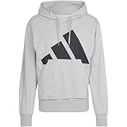【ポイント69%還元】adidas(アディダス)ESS ビッグロゴ フレンチテリーパーカー メンズ Mサイズ