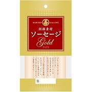 丸善 別撰素材ソーセージ ゴールド 4本パック 240g×12袋