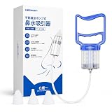 【50%OFF+32%ポイント！】MEDIKEN 鼻水吸引器 手動式 真空ポンプ 吸引力調整 4種類の柔らかいシリコーンノズルセットが1,656円（実質596円）