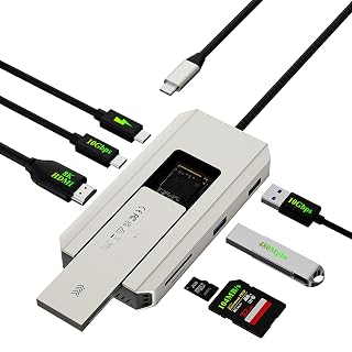 【40%+25%OFF！】Minthouz 8-in-1 M.2ドッキングステーションが2,554円送料無料