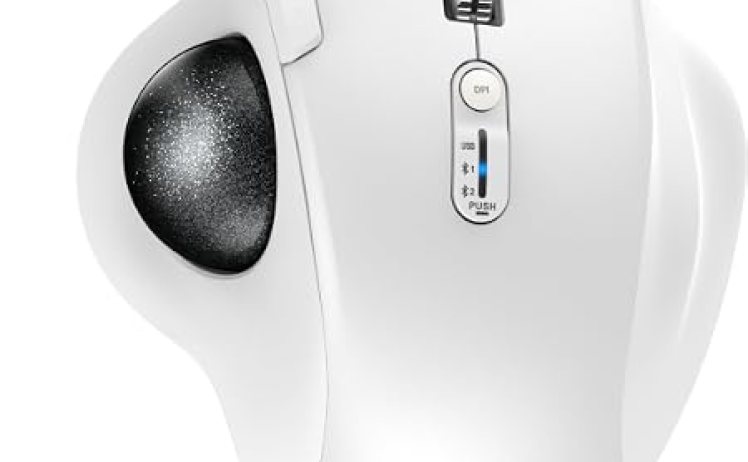 【5,990円】バッファロー トラックボール マウス 3台接続 BSTBB700 2色