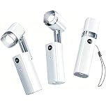 【67%OFF+20%OFF】【799円】 Blissfuhue USB充電式 LED懐中電灯付き 超高速ターボ携帯扇風機