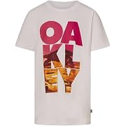 【ポイント26%還元】Oakley(オークリー) Tシャツ EN QDEVO SS TEE BOLD YTR 7.0 ボーイズ WHITE Sサイズ