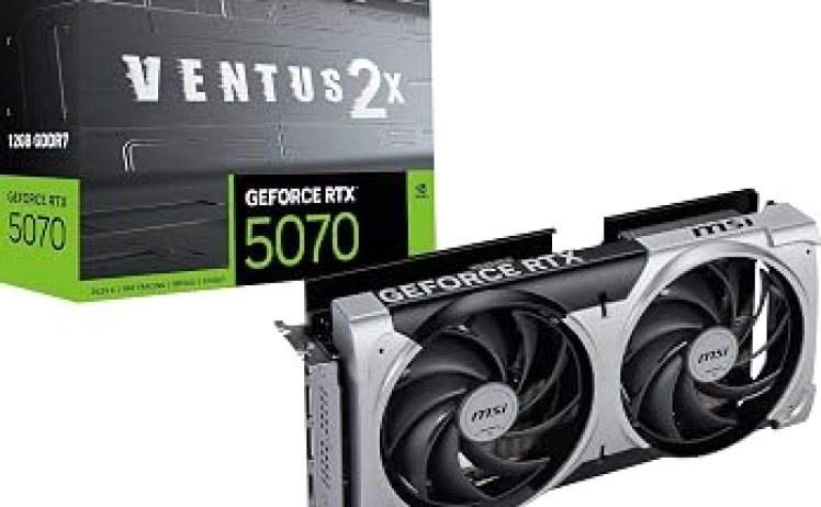 【149,473円】MSI GeForce RTX 5070 12G VENTUS 2X OC グラフィックスボード