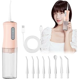 【999円】 KIDSCOTER 充電式 IPX7防水 コードレス 口腔洗浄器