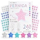 【クーポン割引】【1,550円】 FERNIDA 星型 スキンケア スポットパッチ 6カラー 240pcs