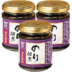 【50%OFF】【810円（定期便729円）】 酒悦 浜名湖・伊勢産 謹製のり佃煮 125g×3個