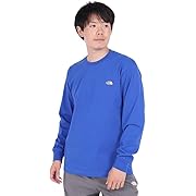 THE NORTH FACE(ザノースフェイス) オーガニックコットン ロングスリーブヌプシコットンティー メンズ TNFブルー Mサイズ