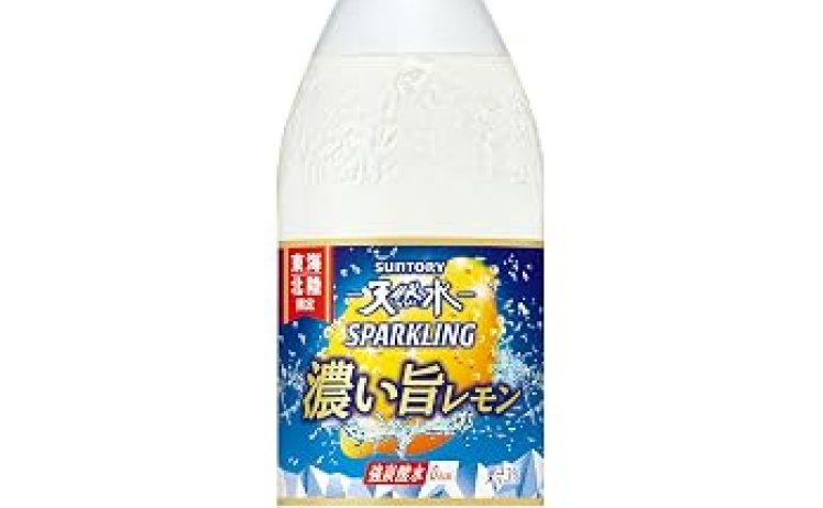 【1,757円～】サントリー 天然水スパークリング濃い旨レモン(東海・北陸限定)500ml×24本
