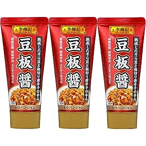 【クーポン割引】【541円（定期便473円）】 エスビー 李錦記 豆板醤 チューブ入り 85g×3個