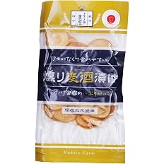 【44%OFF】【500円】 いぶり屋 GI認証済 保存料着色料不使用 無添加 いぶりがっこ燻り麦酒漬けスライス 100g