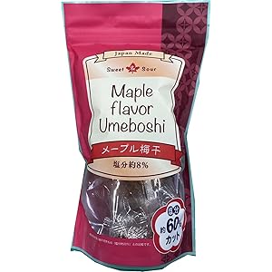 【54%OFF】【1,485円】 神尾食品工業 メープル梅干スタンドP 90g×5個×5個
