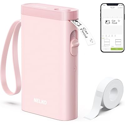 【50%OFF】【最終処分】Nelko P21 Bluetoothポータブルラベルライター 税込999円 プライム会員送料無料【注記あり】