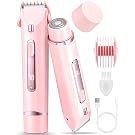 【50%OFF】【1,640円】 CkeyiN USB充電式 2in1 デュアルヘッド 全身用 電気シェーバー