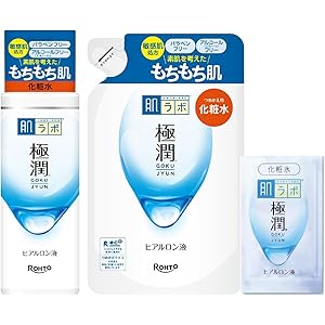 ロート製薬 肌ラボ 極潤 化粧水 本体 170ml＋詰め替え 170ml 送料込669円