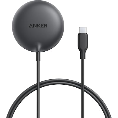 【15%OFF】Anker Qi2/MagSafe対応 マグネット式ワイヤレス充電器 Zolo Wireless Charger (Magnetic, Pad) 送料込2,390円(実質2,031円)