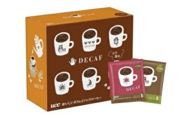 【2,420円】UCC おいしいカフェインレスコーヒー ワンドリップコーヒー コク深め 50杯分