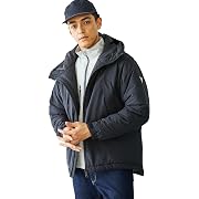 【10%OFF】EDWIN(エドウィン) 中綿ジャケット メンズ Pure Black Lサイズ