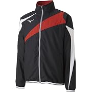 【ポイント11%還元】MIZUNO(ミズノ)トレーニングクロスジャケット ブラック Mサイズ