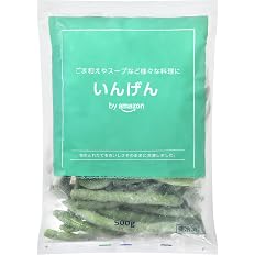 【49%OFF】【298円（定期便268円）】 by Amazon 冷凍 いんげん 500g